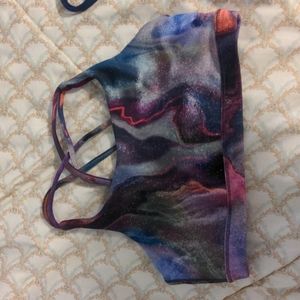 Athleta girl sports bra criss cross back szXL